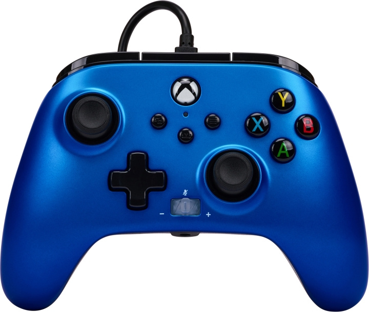 PowerA Enhanced Wired Controller, Sapphire Fade, Xbox in the group HOME ELECTRONICS / Game consoles & Accessories / Xbox Series X at TP E-commerce Nordic AB (C75395)