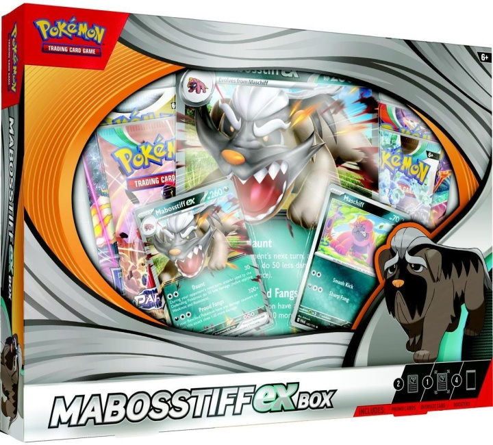 POKEMON TCG: Mabosstiff ex Box trading card set in the group TOYS, KIDS & BABY PRODUCTS / Toys / Toys at TP E-commerce Nordic AB (C75404)