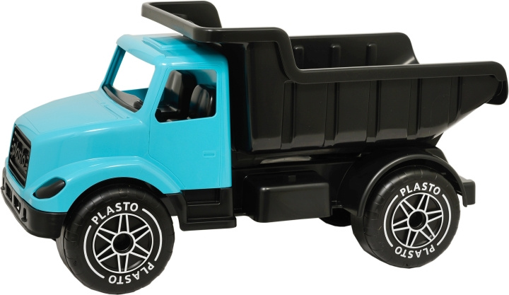 Plasto big truck, turquoise in the group TOYS, KIDS & BABY PRODUCTS / Toys / Toy cars at TP E-commerce Nordic AB (C75421)