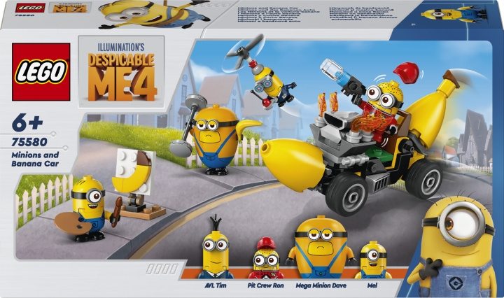 LEGO Minions 75580 - Minions and Banana Car in the group TOYS, KIDS & BABY PRODUCTS / Toys / Building toys / Lego at TP E-commerce Nordic AB (C75429)