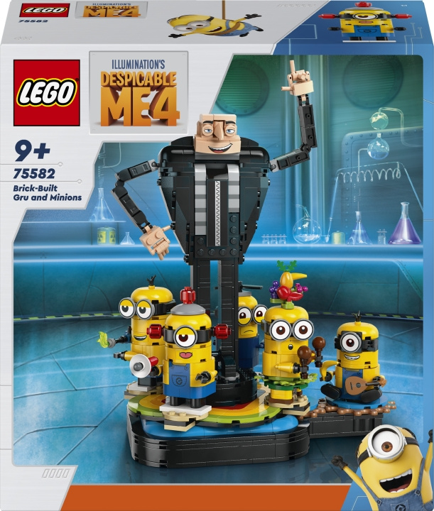 LEGO Minions 75582 - Gru and minions buildable with blocks in the group TOYS, KIDS & BABY PRODUCTS / Toys / Building toys / Lego at TP E-commerce Nordic AB (C75431)