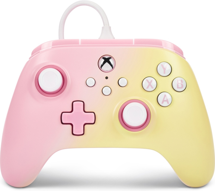 PowerA Advantage Wired Controller wired game controller, Pink Lemonade, Xbox / PC in the group HOME ELECTRONICS / Game consoles & Accessories / Xbox Series X at TP E-commerce Nordic AB (C75433)