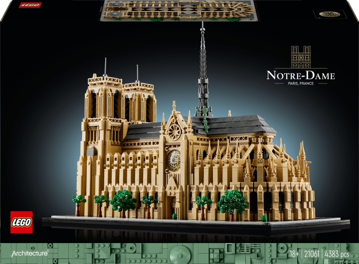 LEGO Architecture 21061 - Notre-Dame in Paris in the group TOYS, KIDS & BABY PRODUCTS / Toys / Building toys / Lego at TP E-commerce Nordic AB (C75441)