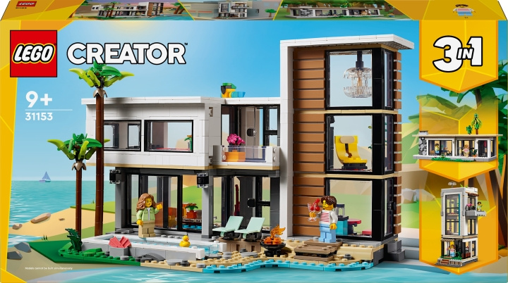 LEGO Creator 31153 - Modern house in the group TOYS, KIDS & BABY PRODUCTS / Toys / Building toys / Lego at TP E-commerce Nordic AB (C75442)