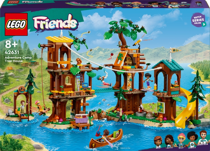 LEGO Friends 42631 - Adventure camp tree house in the group TOYS, KIDS & BABY PRODUCTS / Toys / Building toys / Lego at TP E-commerce Nordic AB (C75444)