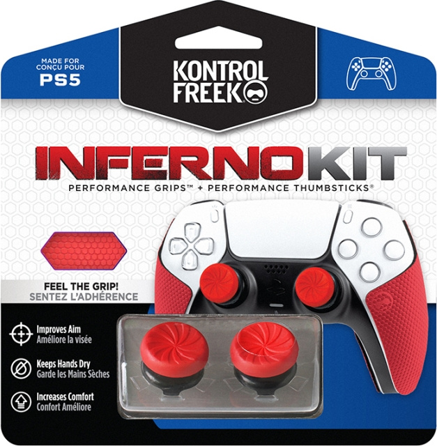 KontrolFreek Inferno Kit Performance (PS5) in the group HOME ELECTRONICS / Game consoles & Accessories / Sony PlayStation 5 / Accessories at TP E-commerce Nordic AB (C75448)