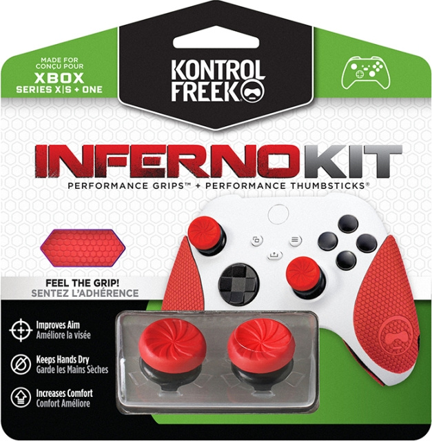 KontrolFreek Inferno Kit Performance (Xbox) in the group HOME ELECTRONICS / Game consoles & Accessories / Xbox Series X at TP E-commerce Nordic AB (C75449)