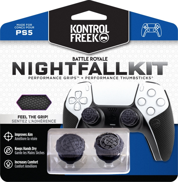 KontrolFreek Nightfall Kit Performance (PS5) in the group HOME ELECTRONICS / Game consoles & Accessories / Sony PlayStation 5 at TP E-commerce Nordic AB (C75450)