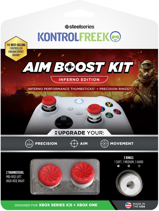 KontrolFreek Aim Boost Kit - Inferno Edition (Xbox) in the group HOME ELECTRONICS / Game consoles & Accessories / Xbox Series X at TP E-commerce Nordic AB (C75455)