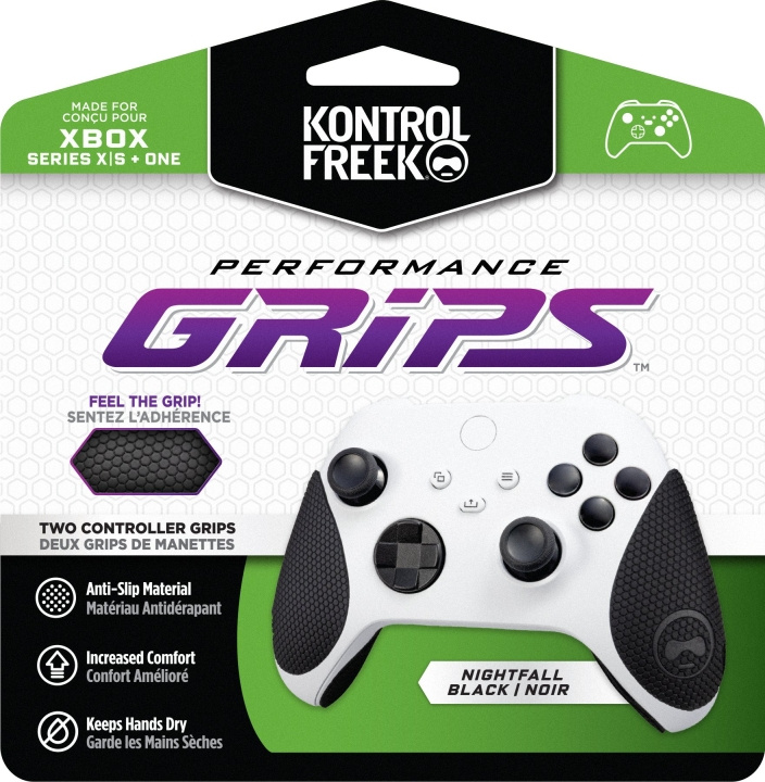 KontrolFreek Performance Grips, black (Xbox) in the group HOME ELECTRONICS / Game consoles & Accessories / Xbox Series X at TP E-commerce Nordic AB (C75457)