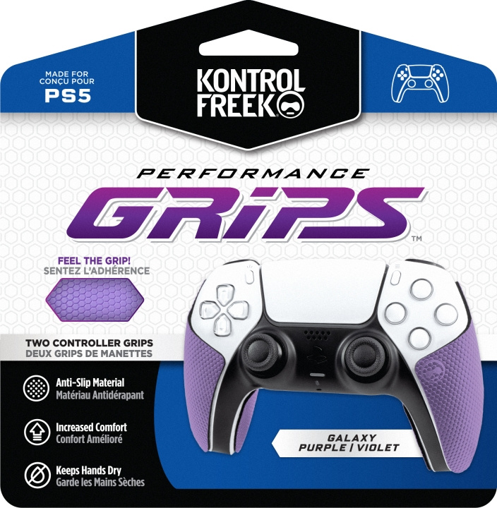 KontrolFreek Performance Grips, purple (PS5) in the group HOME ELECTRONICS / Game consoles & Accessories / Sony PlayStation 5 at TP E-commerce Nordic AB (C75458)