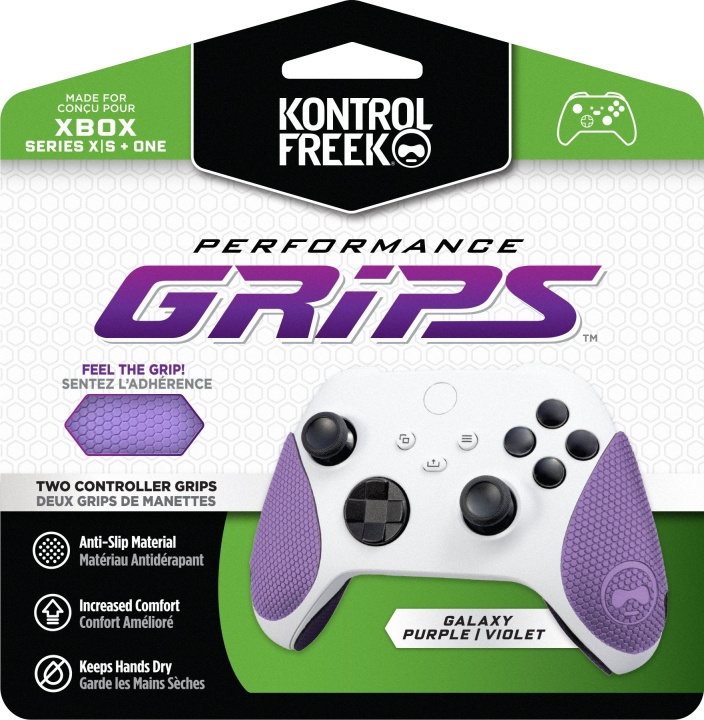 KontrolFreek Performance Grips, purple (Xbox) in the group HOME ELECTRONICS / Game consoles & Accessories / Xbox Series X at TP E-commerce Nordic AB (C75459)