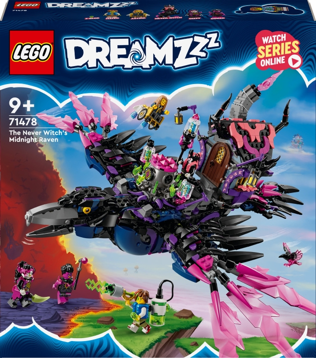 LEGO DREAMZzz 71478 - Masterpiece Midnight Raven in the group TOYS, KIDS & BABY PRODUCTS / Toys / Building toys / Lego at TP E-commerce Nordic AB (C75466)