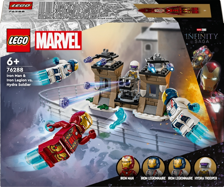 LEGO Super Heroes Marvel 76288 - Iron Man and the Iron Legion vs in the group TOYS, KIDS & BABY PRODUCTS / Toys / Building toys / Lego at TP E-commerce Nordic AB (C75468)