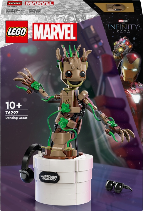 LEGO Super Heroes Marvel 76297 - Dancing Groot in the group TOYS, KIDS & BABY PRODUCTS / Toys / Building toys / Lego at TP E-commerce Nordic AB (C75469)