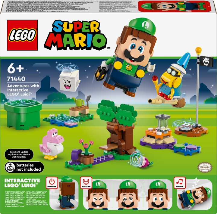 LEGO Super Mario 71440 - The adventures of the interactive LEGO® Luigi™ character in the group TOYS, KIDS & BABY PRODUCTS / Toys / Building toys / Lego at TP E-commerce Nordic AB (C75478)