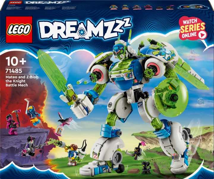 LEGO DREAMZzz 71485 - Mateo and Z-Blob\'s knightly battle robot in the group TOYS, KIDS & BABY PRODUCTS / Toys / Building toys / Lego at TP E-commerce Nordic AB (C75482)