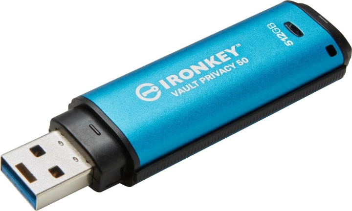 Kingston 512GB IronKey Vault Privacy 50 AES-256 Encrypted, FIPS 197 in the group HOME ELECTRONICS / Storage media / USB memory / USB 3.2 at TP E-commerce Nordic AB (C75511)