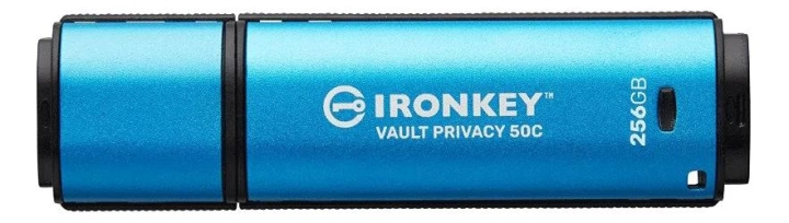 Kingston 256GB USB-C IronKey Vault Privacy 50C AES-256 Encrypted in the group HOME ELECTRONICS / Storage media / USB memory / Type C at TP E-commerce Nordic AB (C75663)