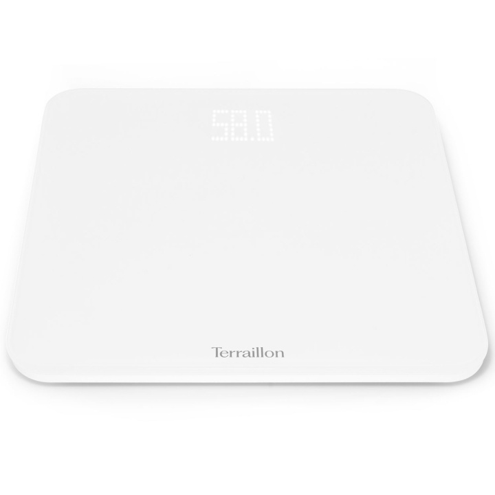 Terraillon Personvåg X-LINE Ultratunn & USB-C laddning in the group BEAUTY & HEALTH / Health care / Bathroom scales at TP E-commerce Nordic AB (C75725)