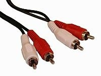 Goobay Audiokabel 2xRCA han - 2xRCA han 2,5M in the group HOME ELECTRONICS / Cables & Adapters / RCA / Cables at TP E-commerce Nordic AB (C75747)