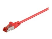 Goobay CAT 6 S/FTP CU 20m Red in the group COMPUTERS & PERIPHERALS / Computer cables / Network cables at TP E-commerce Nordic AB (C75753)