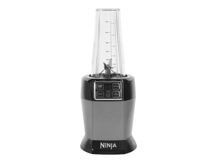 Ninja BN495EU Blender 2 Auto-iQ features black/silver in the group HOME, HOUSEHOLD & GARDEN / Household appliances / Food processor & Kitchen appliances / Mixer & Blenders at TP E-commerce Nordic AB (C75766)