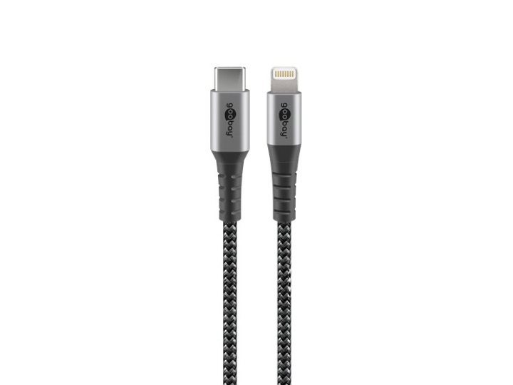 Goobay Lightning-kabel 50cm braided MFi in the group COMPUTERS & PERIPHERALS / Computer cables / USB / USB-C at TP E-commerce Nordic AB (C75767)