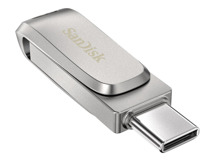 SanDisk Ultra Dual Drive Luxe 1TB USB 3.1 Gen 1 / USB-C Silver in the group HOME ELECTRONICS / Storage media / USB memory / USB 3.1 at TP E-commerce Nordic AB (C75778)