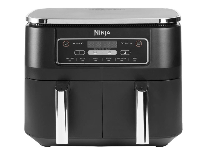 Ninja Foodi Dual Zone AF300EU Airfryer 2470W Grå in the group HOME, HOUSEHOLD & GARDEN / Household appliances / Airfryers & Fryers at TP E-commerce Nordic AB (C75783)