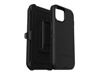 Otterbox Defender Series Protective Case Black Apple iPhone 13, 14, 15 in the group SMARTPHONE & TABLETS / Phone cases / Apple / iPhone 13 at TP E-commerce Nordic AB (C75797)