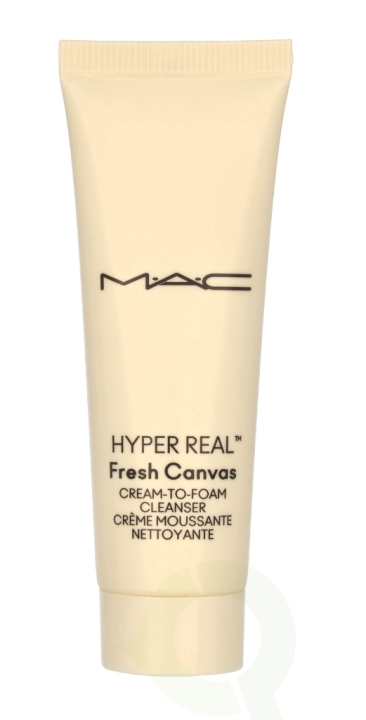 MAC Hyper Real Fresh Canvas Cream-To-Foam Cleanser 30 ml in the group BEAUTY & HEALTH / Skin care / Face / Cleaning at TP E-commerce Nordic AB (C75919)