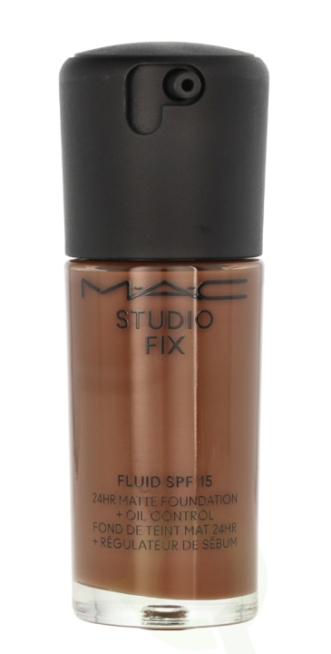 MAC Studio Fix Fluid Foundation SPF15 30 ml NC63 in the group BEAUTY & HEALTH / Makeup / Facial makeup / Foundation at TP E-commerce Nordic AB (C75924)