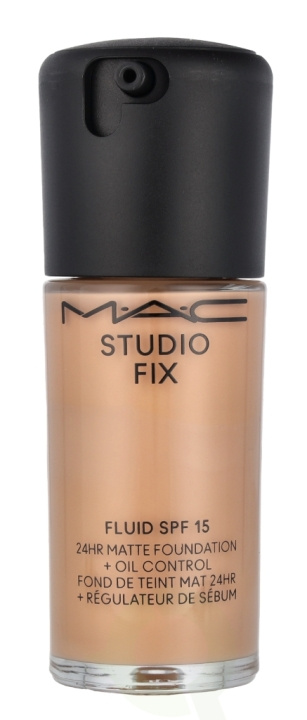 MAC Studio Fix Fluid Foundation SPF15 30 ml NC27 in the group BEAUTY & HEALTH / Makeup / Facial makeup / Foundation at TP E-commerce Nordic AB (C75933)