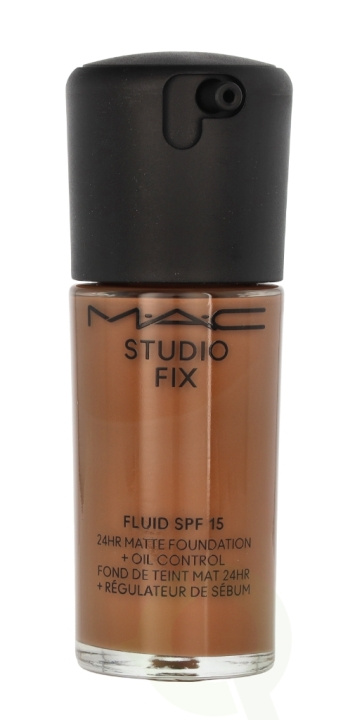 MAC Studio Fix Fluid Foundation SPF15 30 ml NC60 in the group BEAUTY & HEALTH / Makeup / Facial makeup / Foundation at TP E-commerce Nordic AB (C75938)