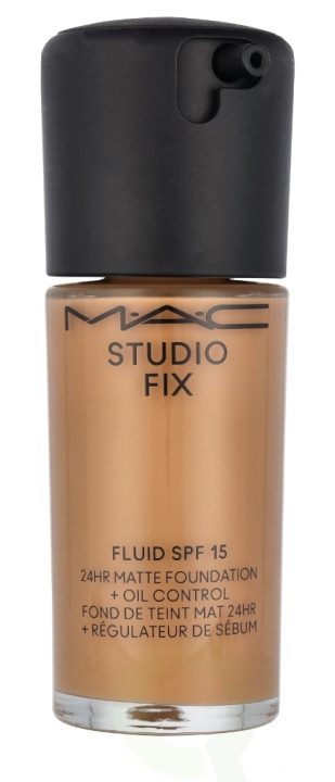 MAC Studio Fix Fluid Foundation SPF15 30 ml C8 in the group BEAUTY & HEALTH / Makeup / Facial makeup / Foundation at TP E-commerce Nordic AB (C75940)