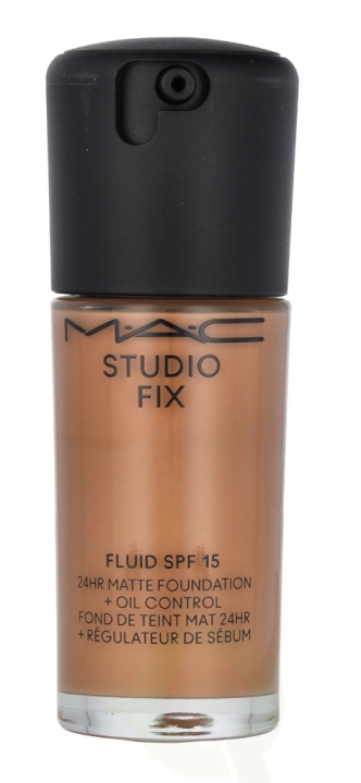 MAC Studio Fix Fluid Foundation SPF15 30 ml NC46 in the group BEAUTY & HEALTH / Makeup / Facial makeup / Foundation at TP E-commerce Nordic AB (C75943)