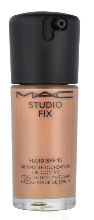 MAC Studio Fix Fluid Foundation SPF15 30 ml NW33 in the group BEAUTY & HEALTH / Makeup / Facial makeup / Foundation at TP E-commerce Nordic AB (C75970)