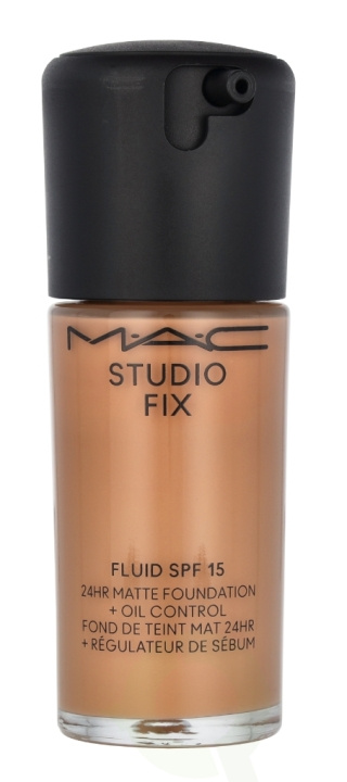 MAC Studio Fix Fluid Foundation SPF15 30 ml NC44.5 in the group BEAUTY & HEALTH / Makeup / Facial makeup / Foundation at TP E-commerce Nordic AB (C75973)