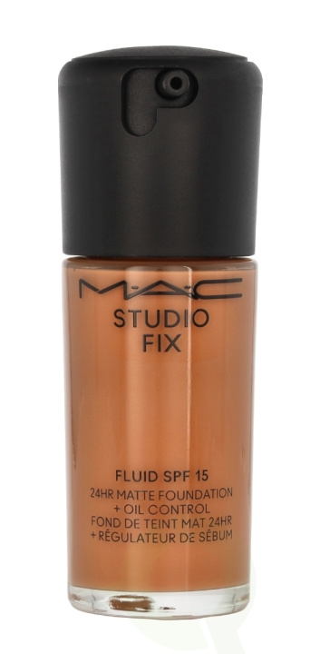 MAC Studio Fix Fluid Foundation SPF15 30 ml NW43 in the group BEAUTY & HEALTH / Makeup / Facial makeup / Foundation at TP E-commerce Nordic AB (C75977)