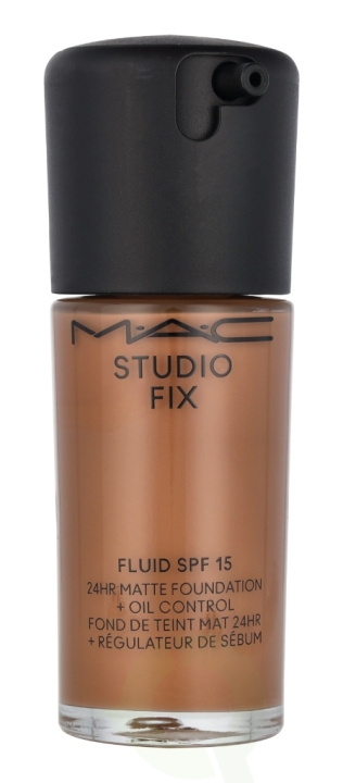 MAC Studio Fix Fluid Foundation SPF15 30 ml NC55 in the group BEAUTY & HEALTH / Makeup / Facial makeup / Foundation at TP E-commerce Nordic AB (C75984)