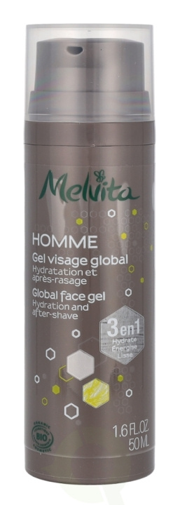 Melvita Homme Global Face Gel 50 ml in the group BEAUTY & HEALTH / Skin care / Face / Day cream at TP E-commerce Nordic AB (C75999)