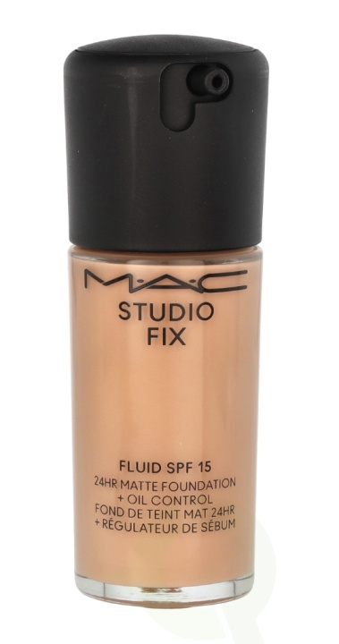 MAC Studio Fix Fluid Foundation SPF15 30 ml N5 in the group BEAUTY & HEALTH / Makeup / Facial makeup / Foundation at TP E-commerce Nordic AB (C76005)