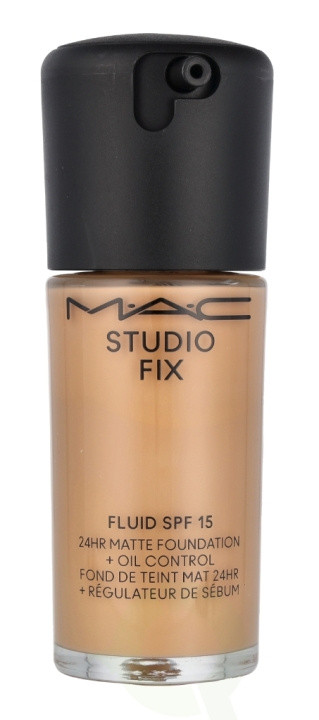 MAC Studio Fix Fluid Foundation SPF15 30 ml NC30 in the group BEAUTY & HEALTH / Makeup / Facial makeup / Foundation at TP E-commerce Nordic AB (C76014)