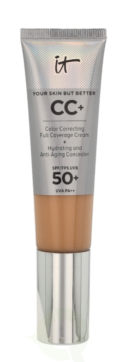 IT Cosmetics CC+ Color Corr. Full Coverage Cream SPF50 32 ml Medium in the group BEAUTY & HEALTH / Makeup / Facial makeup / Foundation at TP E-commerce Nordic AB (C76035)