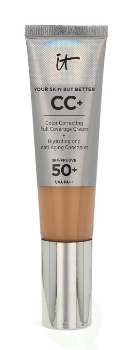 IT Cosmetics CC+ Color Corr. Full Coverage Cream SPF50 32 ml Medium Tan in the group BEAUTY & HEALTH / Makeup / Facial makeup / Foundation at TP E-commerce Nordic AB (C76036)