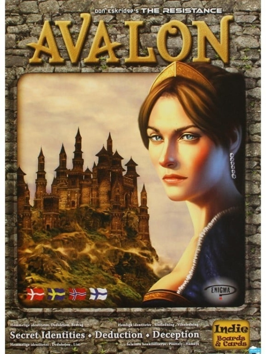 Techwo The Resistance: Avalon strategy game, ENG in the group TOYS, KIDS & BABY PRODUCTS / Toys / Board games / Family Games at TP E-commerce Nordic AB (C76044)