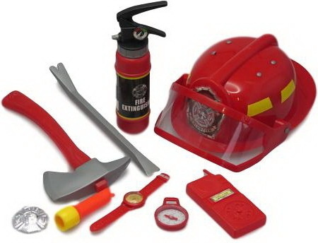 Techwo Firefighter\'s equipment set in the group TOYS, KIDS & BABY PRODUCTS / Toys / Masquerade costumes at TP E-commerce Nordic AB (C76053)