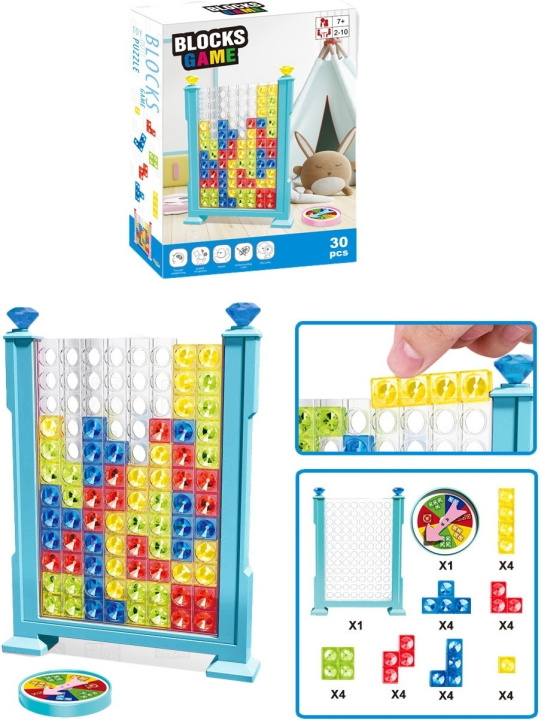 Techwo Blocks Game Tetris in the group TOYS, KIDS & BABY PRODUCTS / Games / Children\'s games at TP E-commerce Nordic AB (C76110)