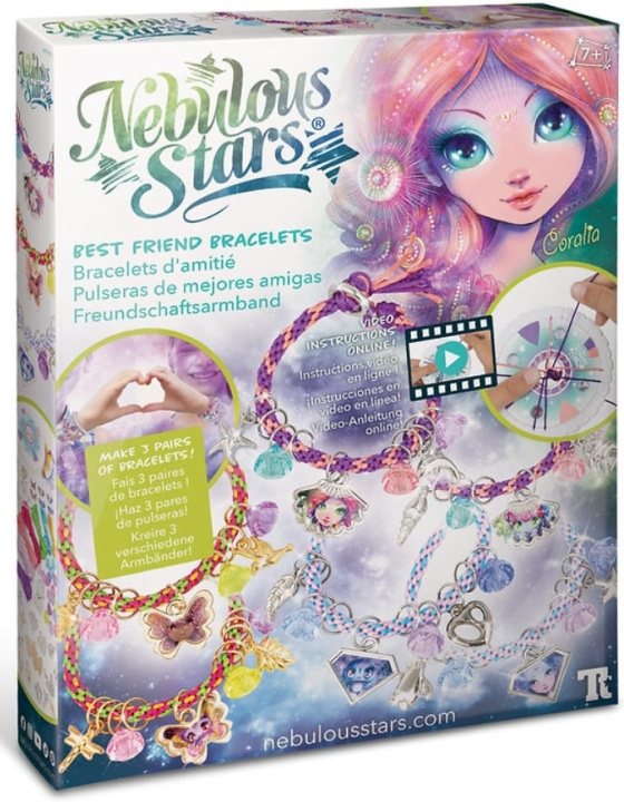 Nebulous Stars Best Friend Bracelets - cardboard set in the group TOYS, KIDS & BABY PRODUCTS / Toys / Toys at TP E-commerce Nordic AB (C76117)